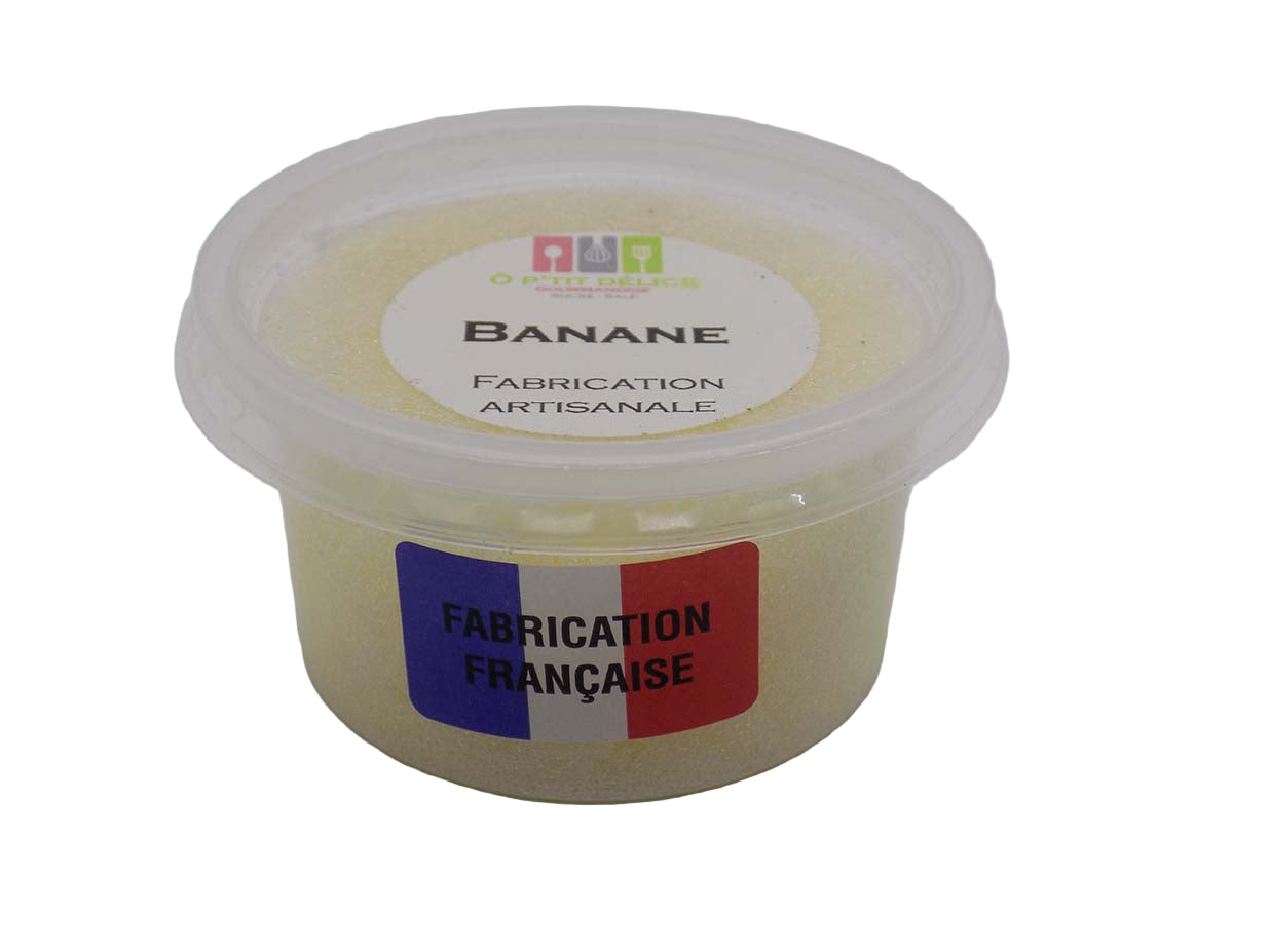 Sucre Artisanal aromatisé Banane