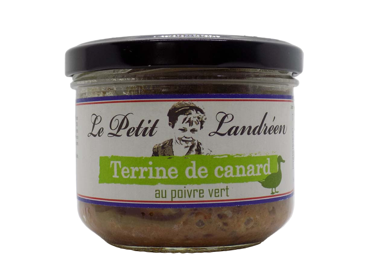 Terrine porc /canard au poivre vert