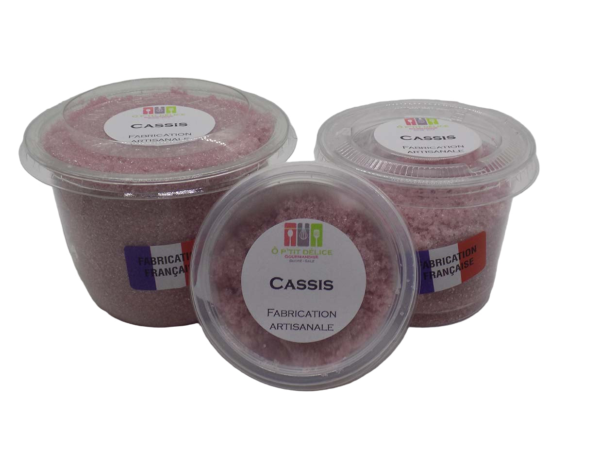 Sucre Artisanal Aromatisé Cassis