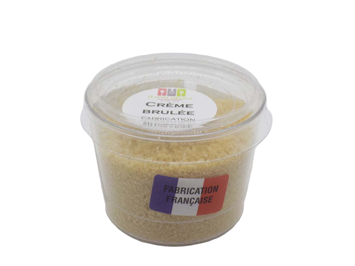 Sucre Artisanal Aromatisé Crème Brûlée