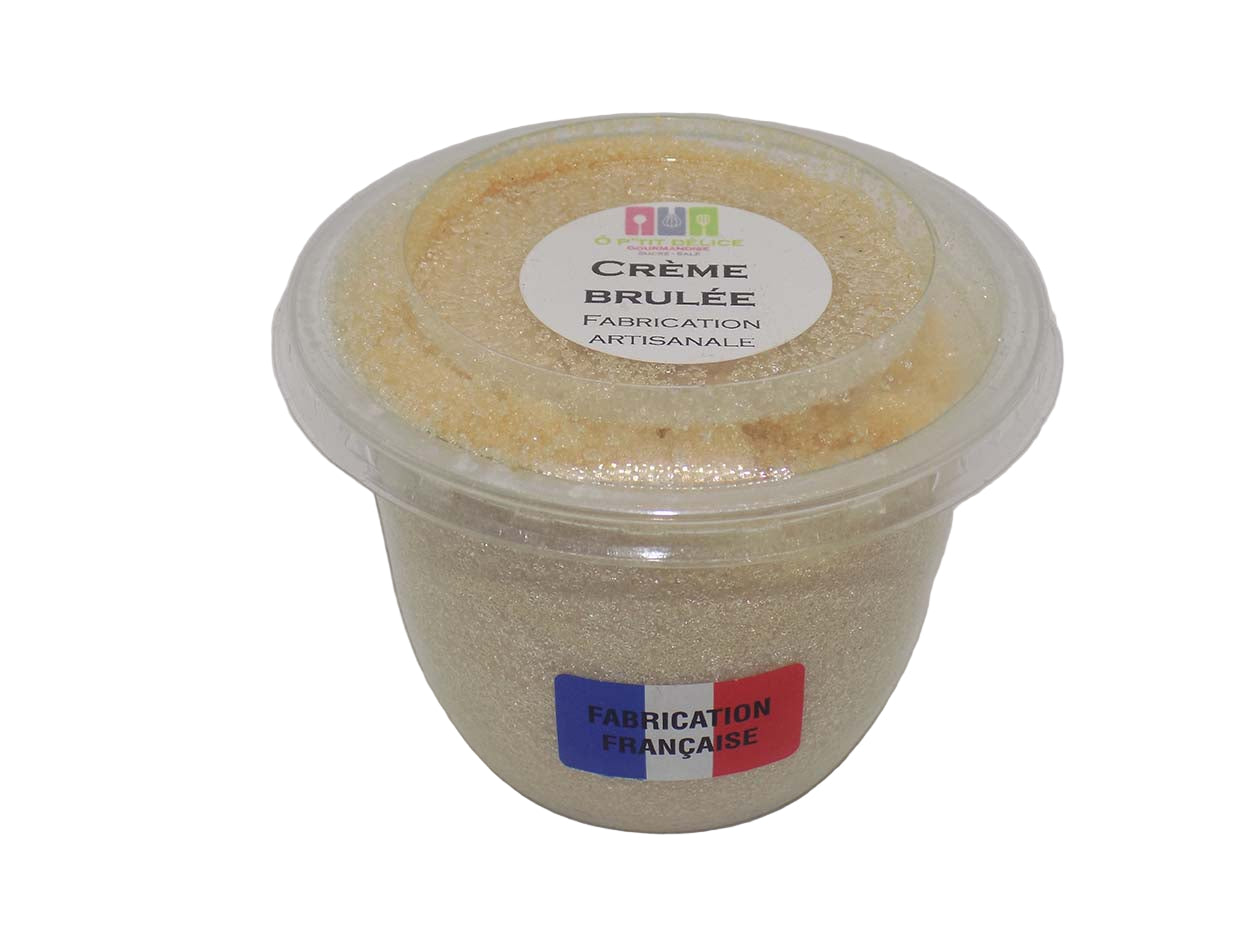 Sucre Artisanal Aromatisé Crème Brûlée