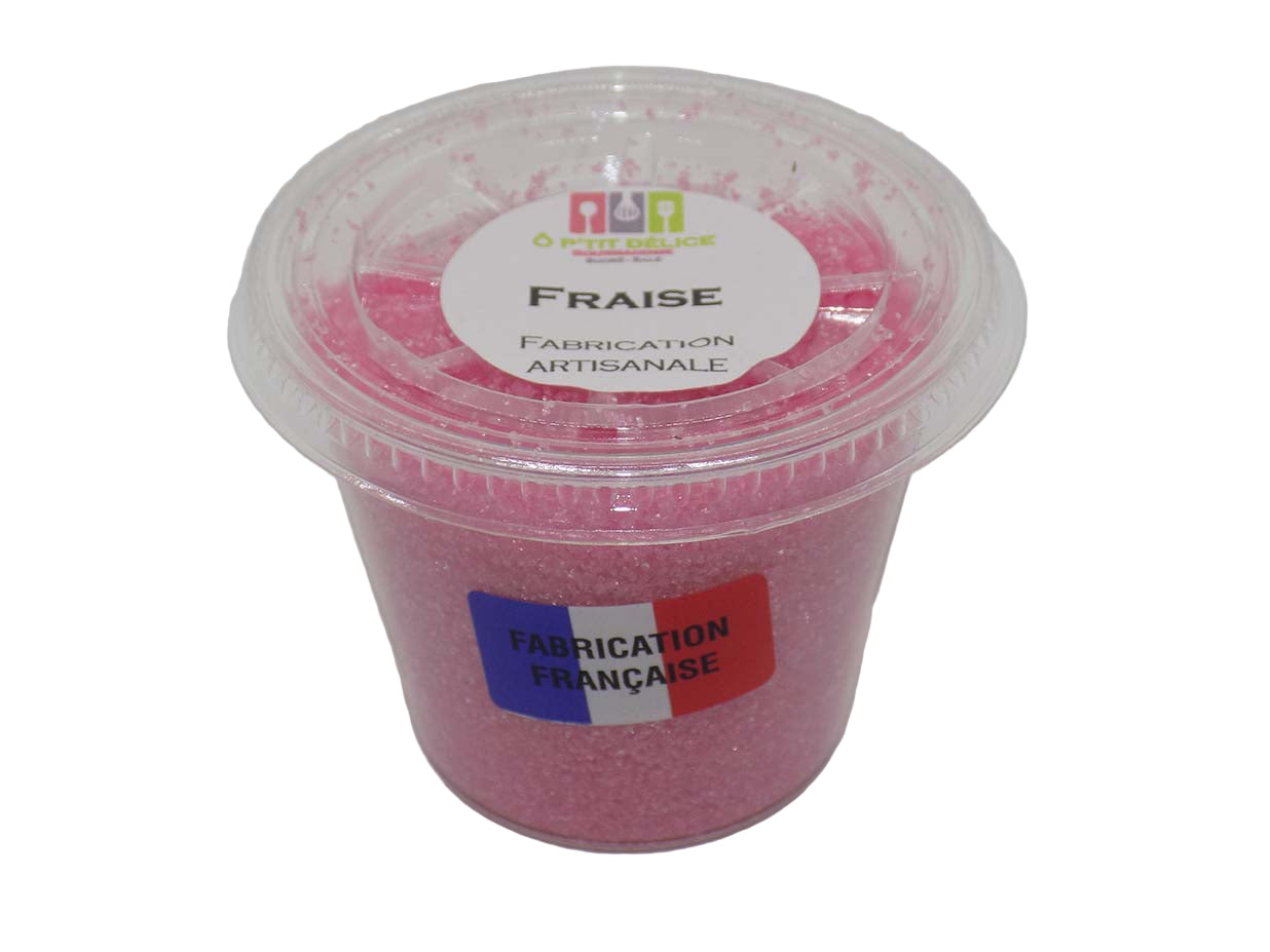 Sucre Atisanal Aromatisé Fraise