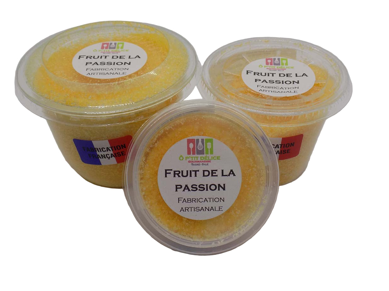 Sucre Artisanal Aromatisé Fruit de la Passion