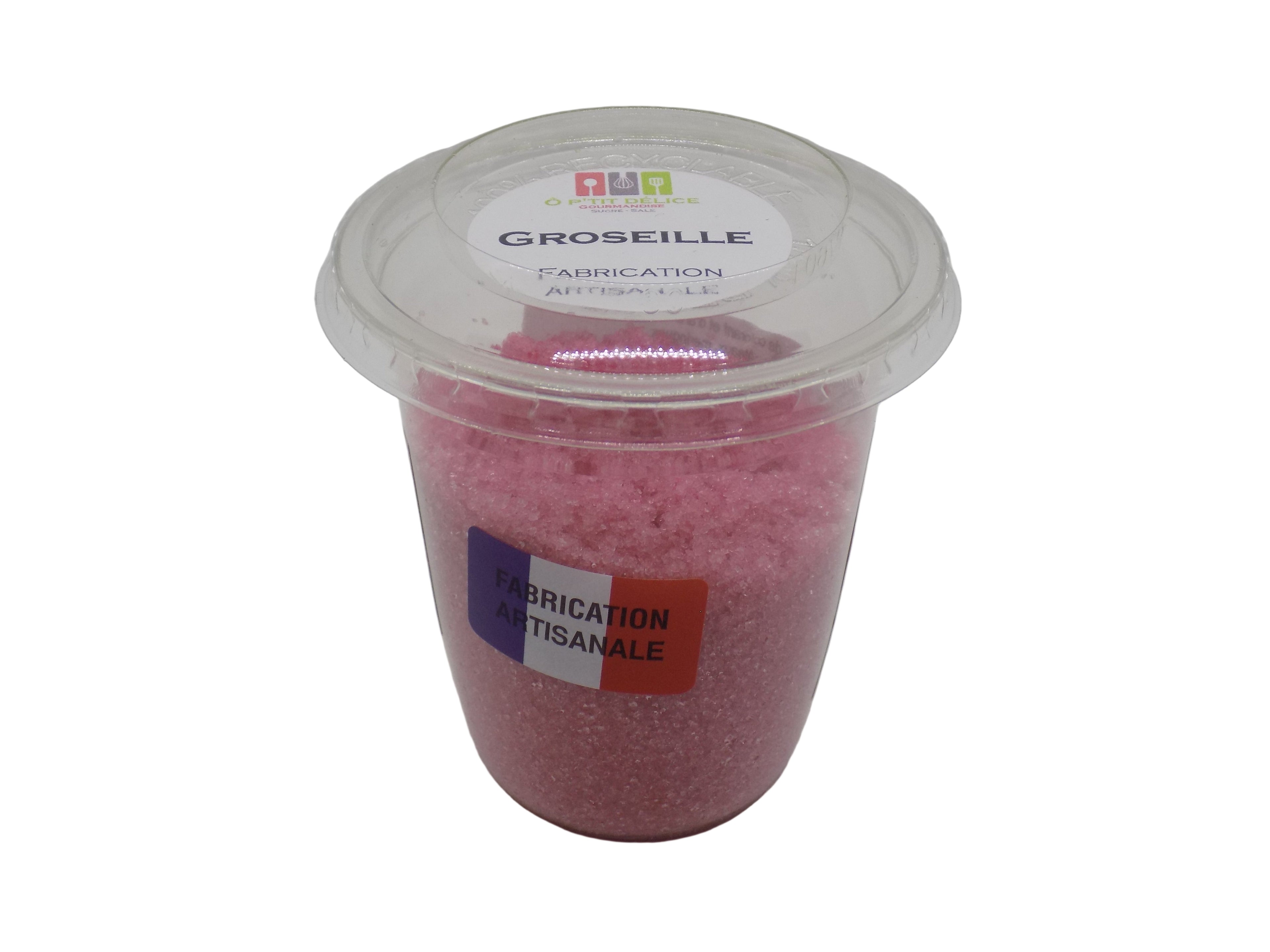 Sucre Artisanal Aromatisé Groseille