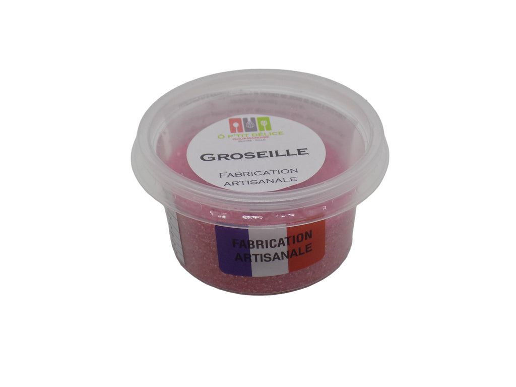 Sucre Artisanal Aromatisé Groseille