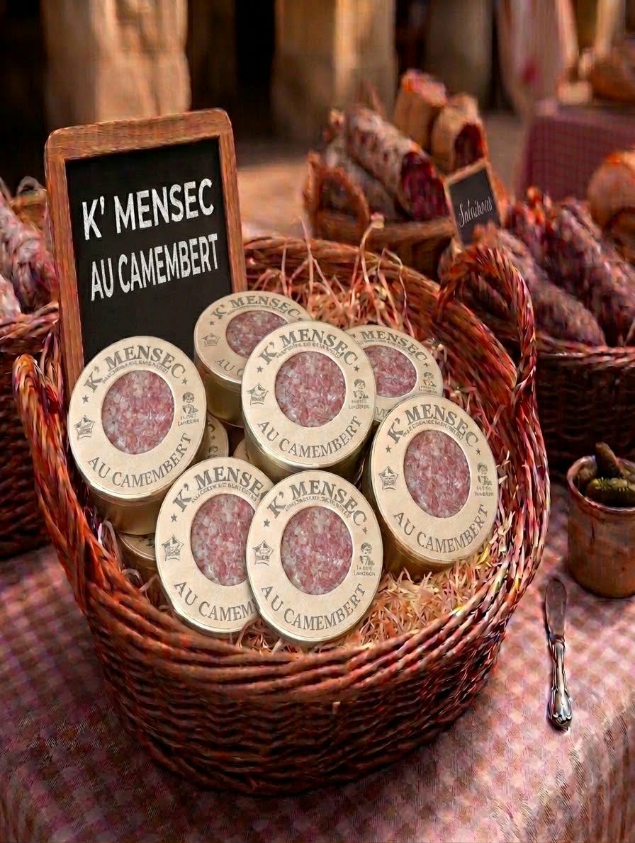 K'Men sec porc/Camembert