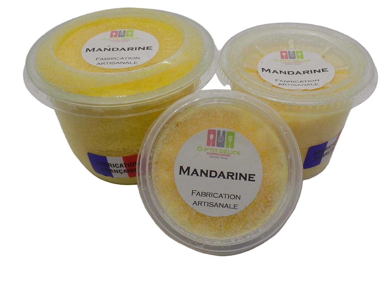 Sucre Artisanal Aromatisé Mandarine