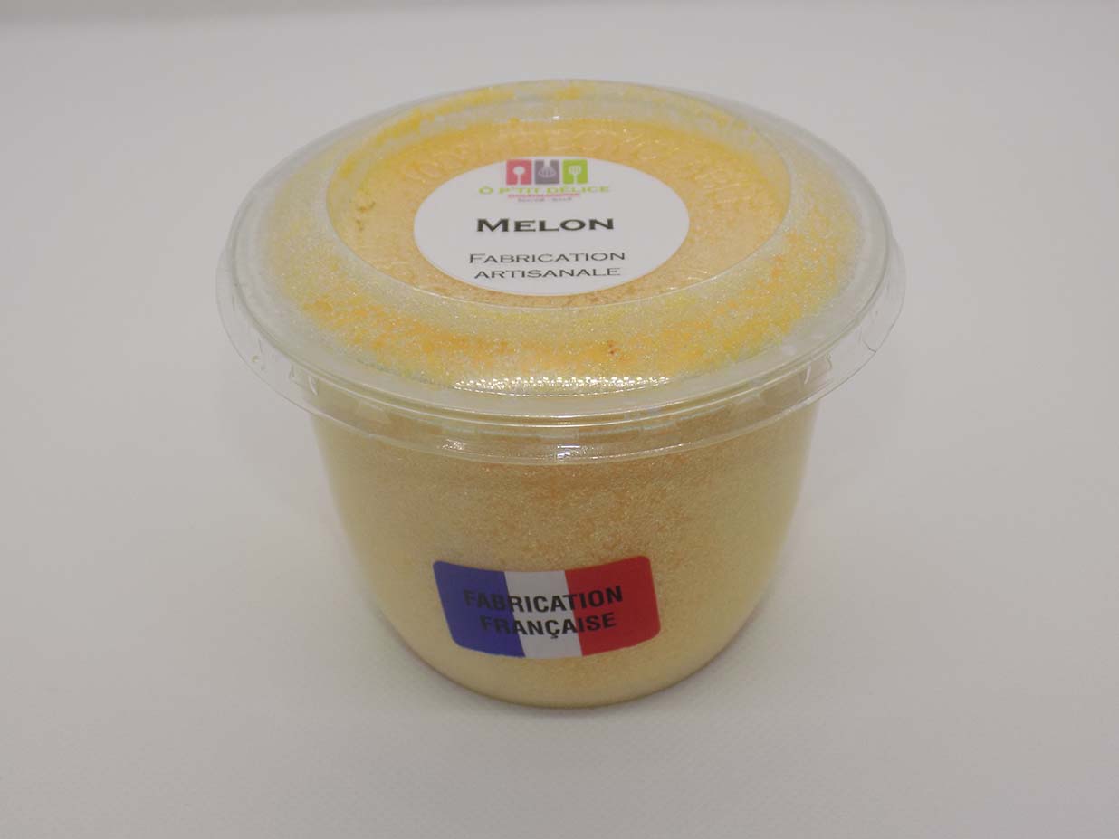 Sucre aromatisé melon