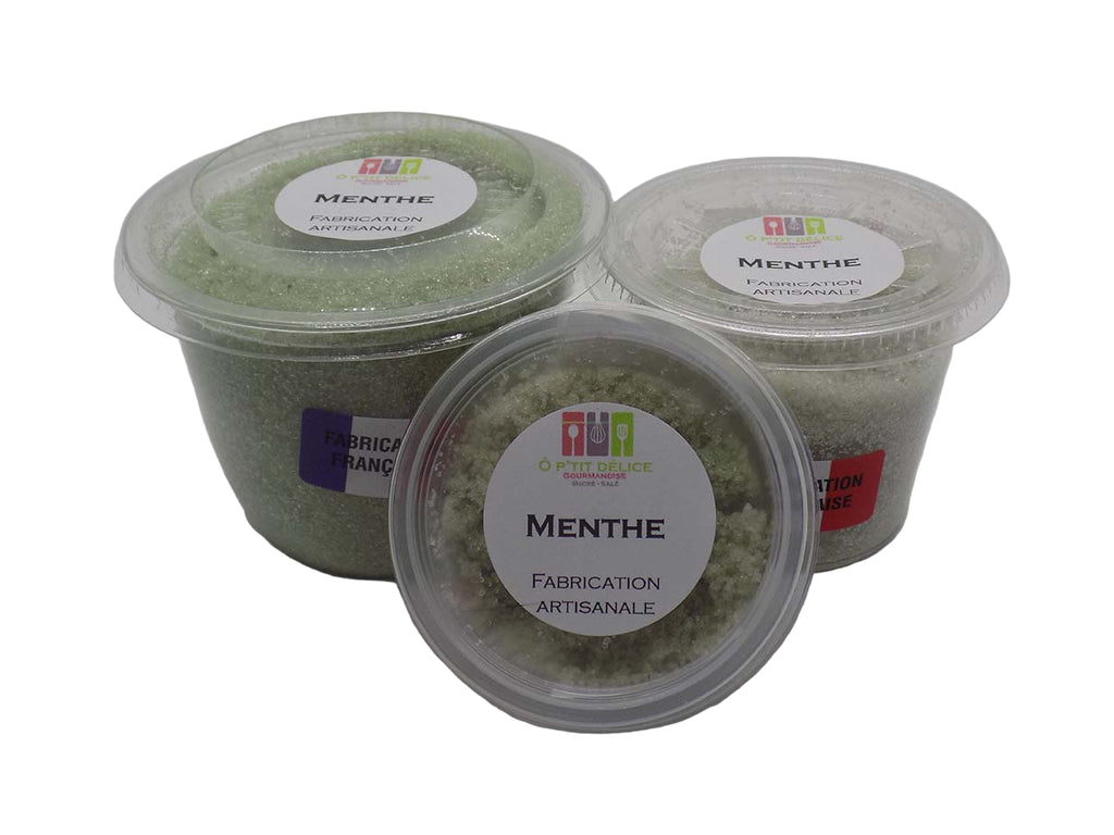 Sucre Artisanal Aromatisé Menthe