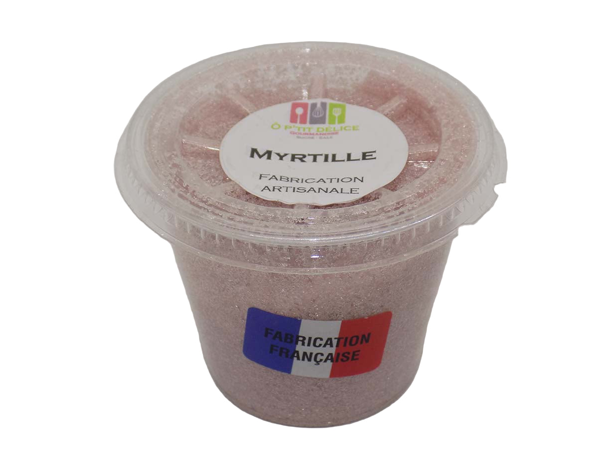 Sucre Artisanal Aromatisé Myrtille