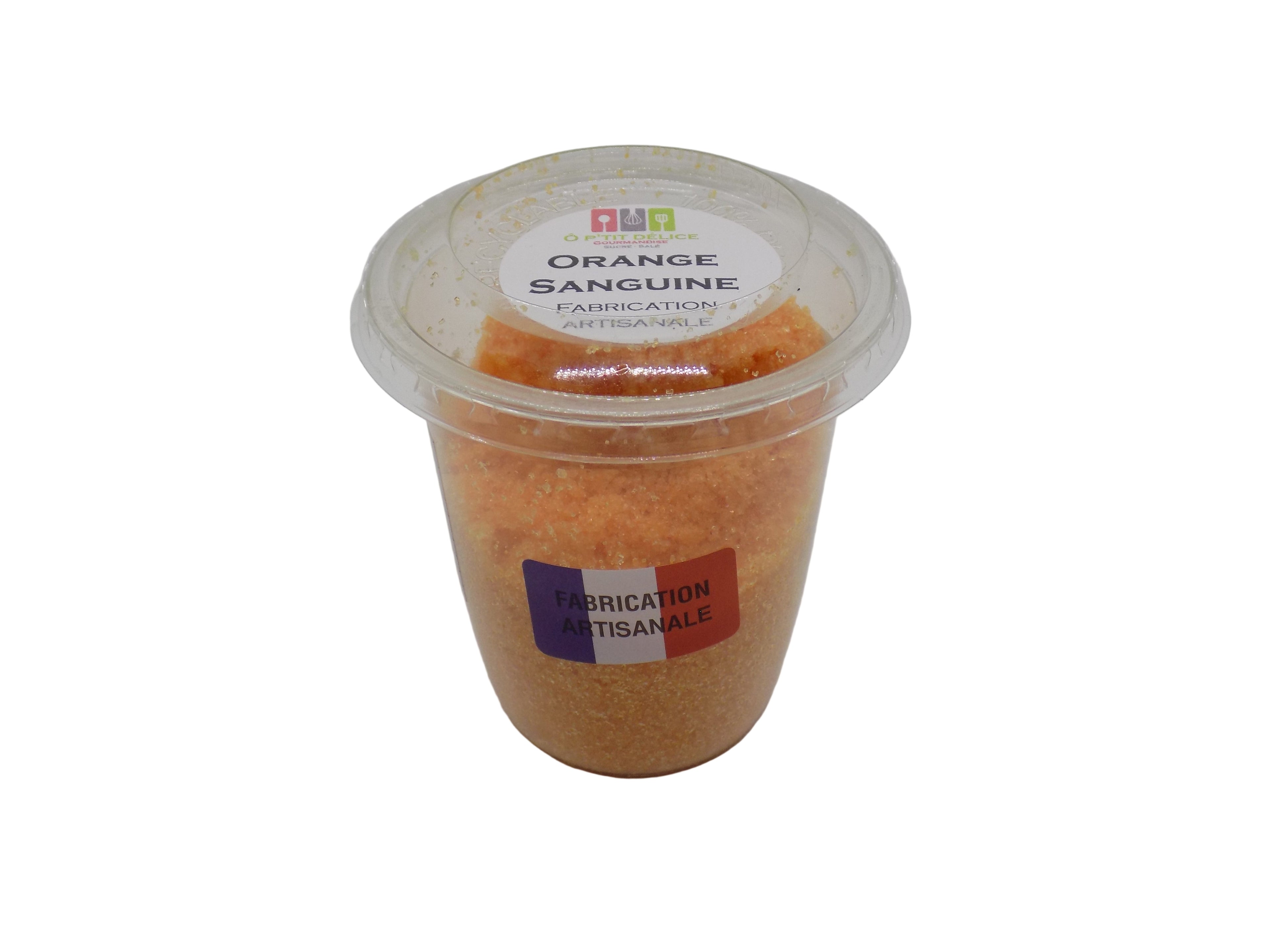 Sucre Artisanal Aromatisé Orange Sanguine