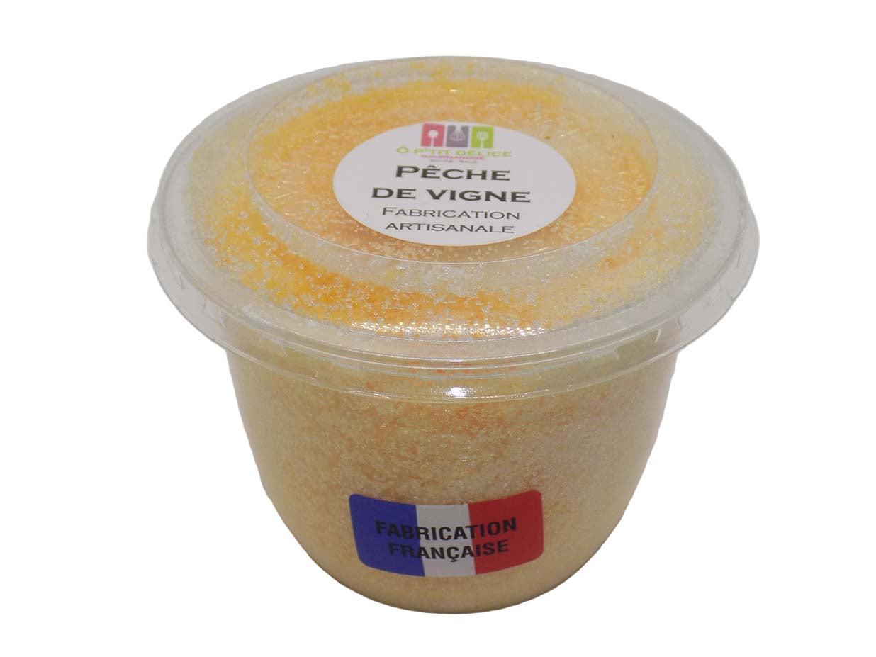 Sucre Artisanal Aromatisé Pêche de vigne