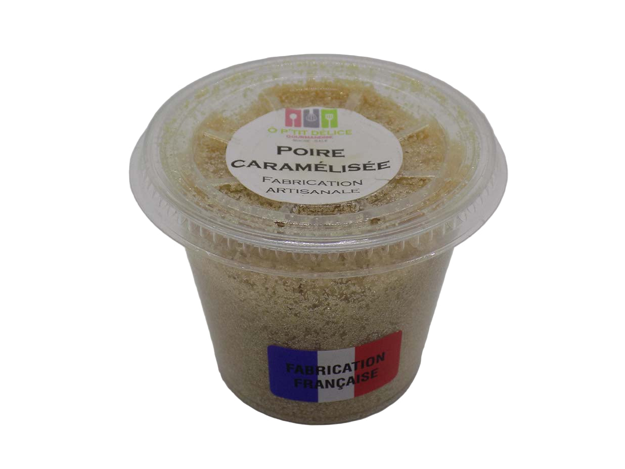 Sucre Artisanal Aromatisé Poire Caramélisée
