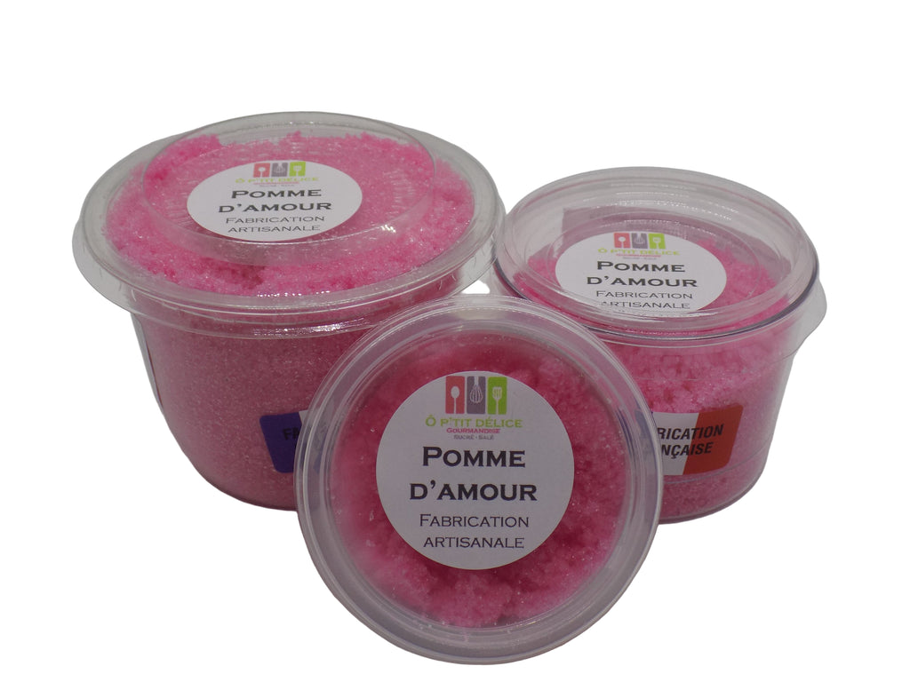 Sucre Artisanal Aromatisé Pomme D'amour