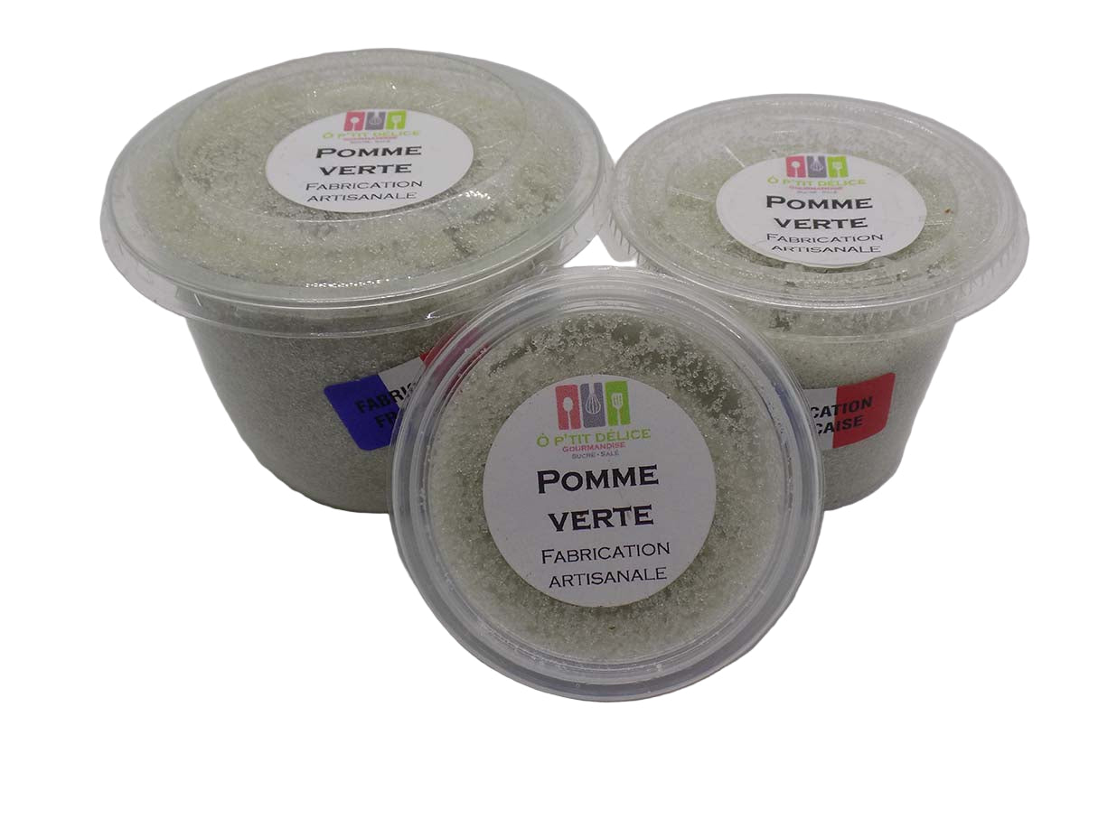 Sucre Artisanal Aromatisé Pomme Verte