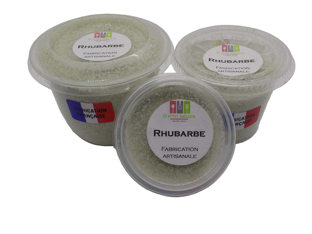 Sucre Artisanal Aromatisé Rhubarbe