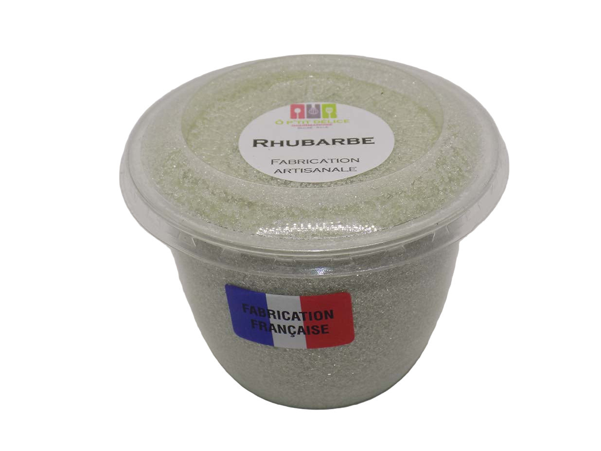 Sucre Artisanal Aromatisé Rhubarbe