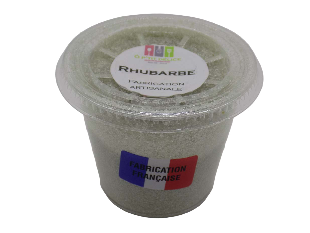 Sucre Artisanal Aromatisé Rhubarbe