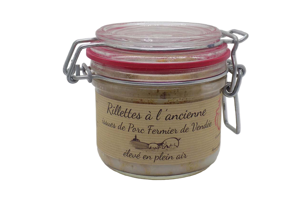 Rillette à l'ancienne au Porc Fermier de Vendée