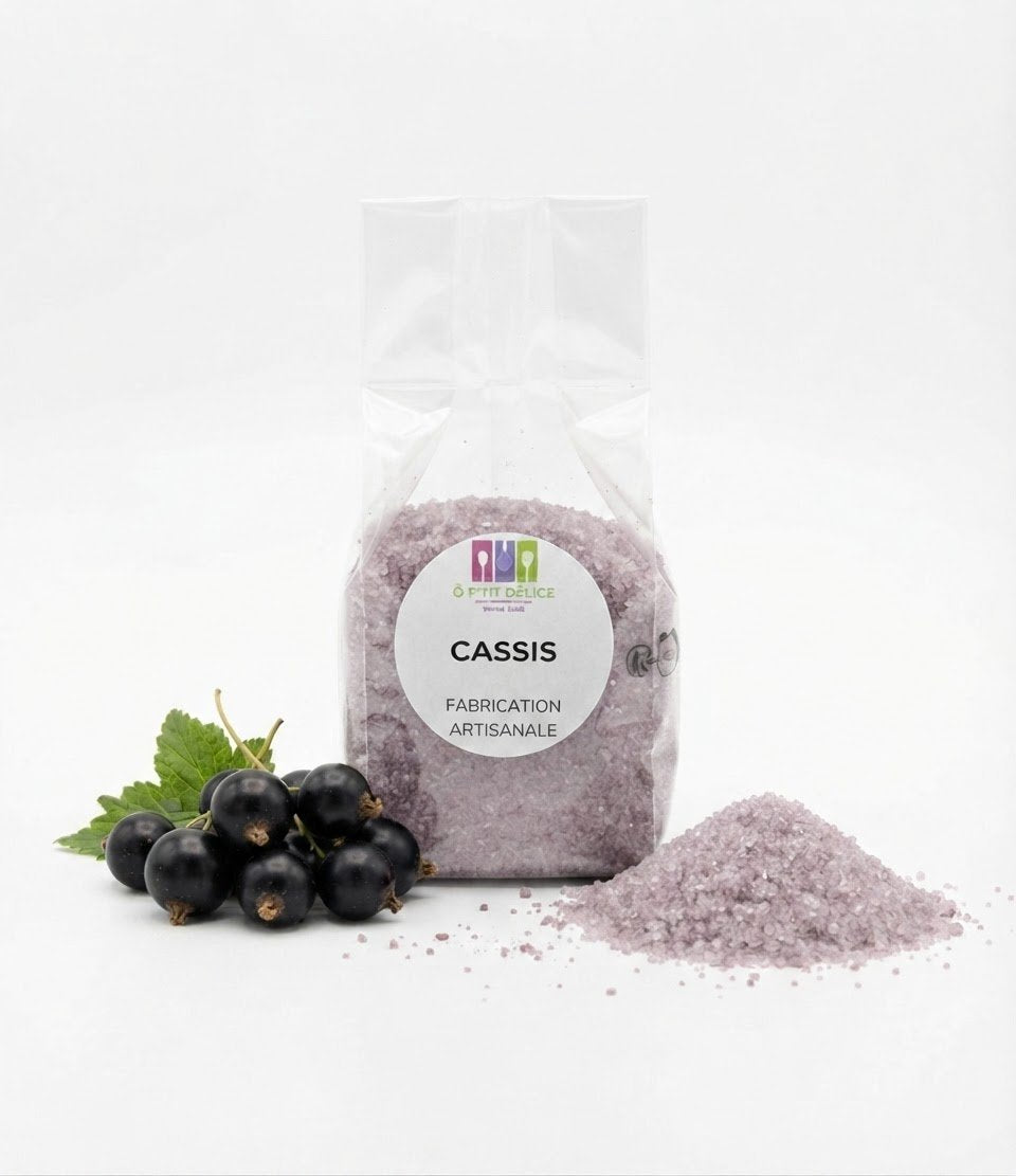 Sucre Artisanal Aromatisé Cassis