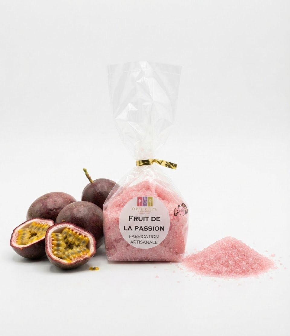 Sucre Artisanal Aromatisé Fruit de la Passion