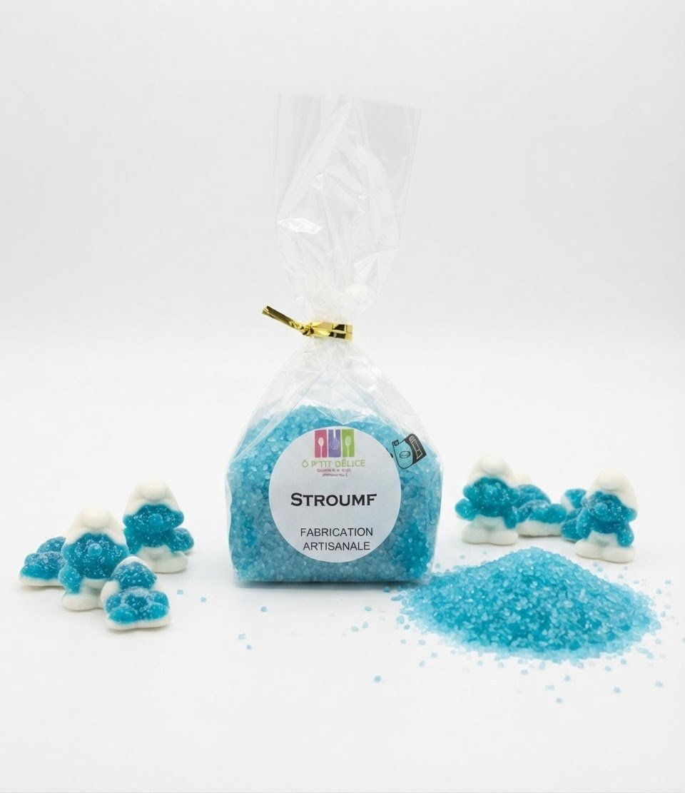 Sucre Artisanal Aromatisé Stroumf