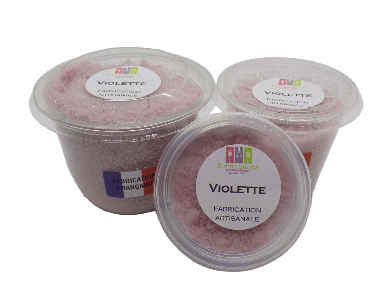Sucre Artisanal Aromatisé Violette