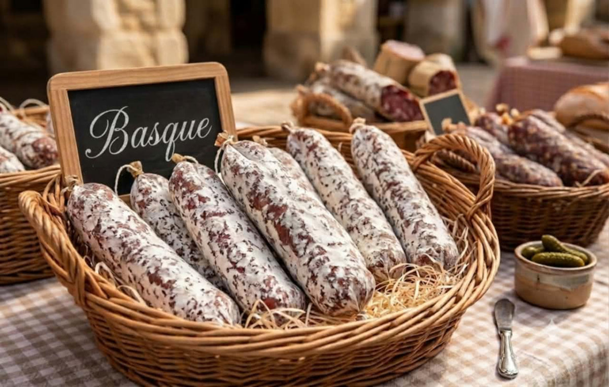 Saucisson sec Porc/Basque