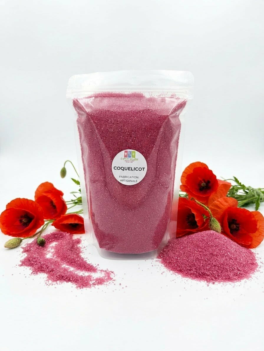 Sucre aromatisé Coquelicot