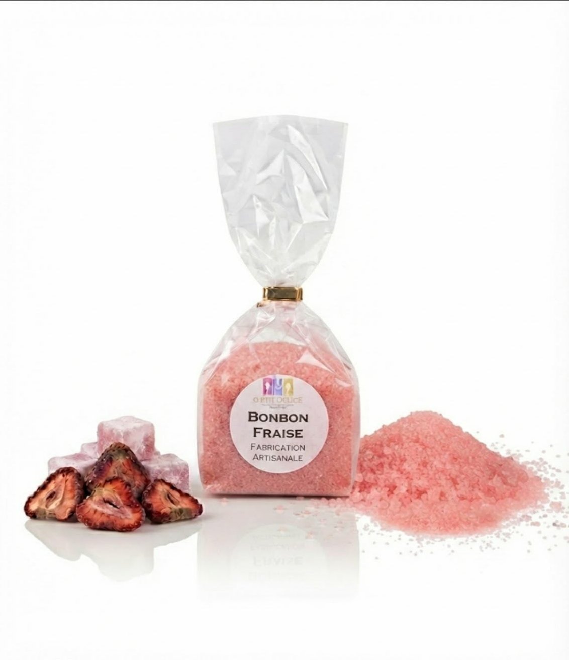 Sucre aromatisé Bonbon Fraise