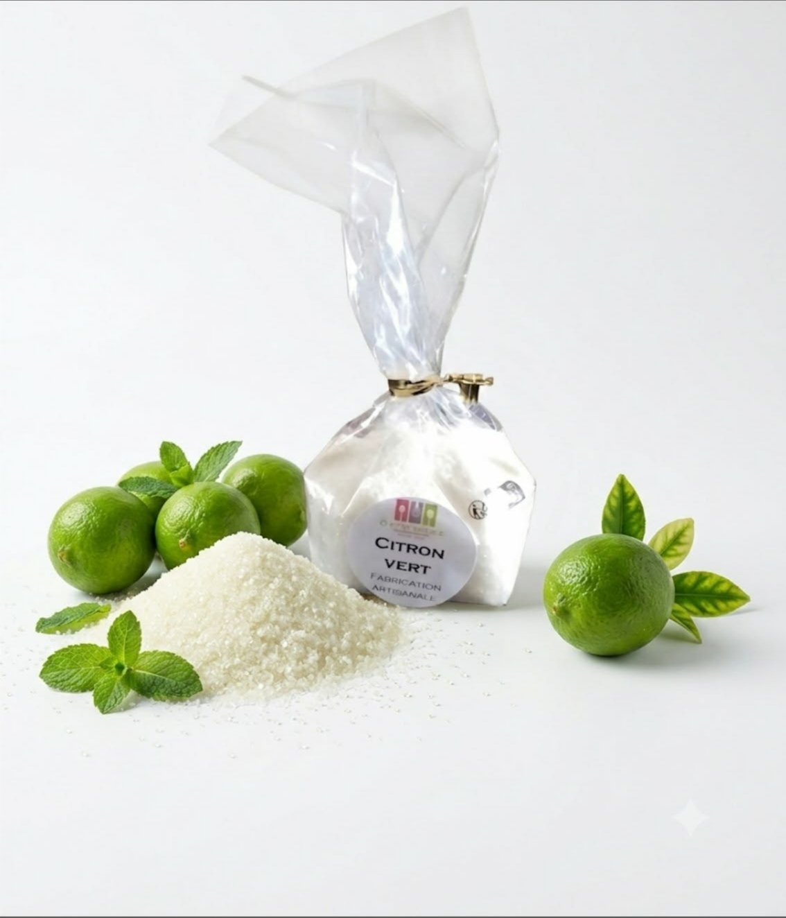 Sucre aromatisé Citron vert