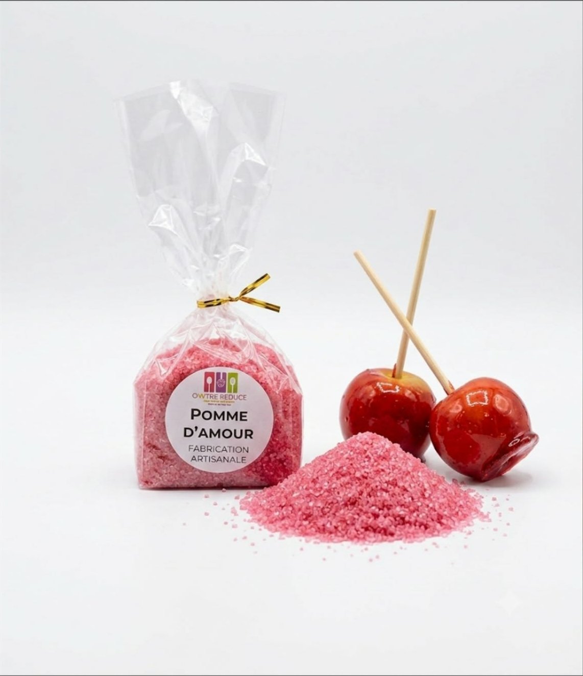 Sucre Artisanal Aromatisé Pomme D'amour